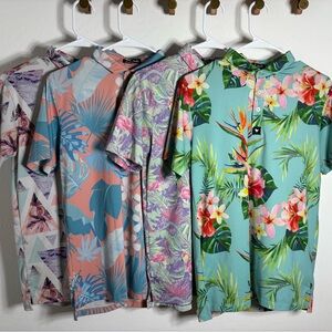 Bad Birdie Boys Xl Golf Polo Set of 4